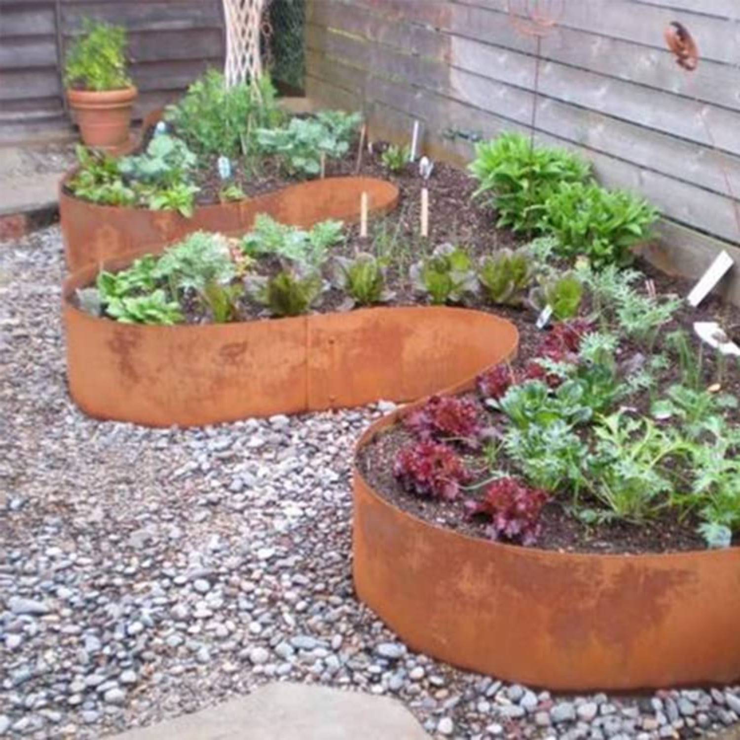 Coreten Garden Edging (100mm Face Height (per m))